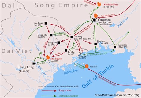 1075'da Vietnam'da Çin İstilasının Sonu ve Dai Viet Krallığı'nın Yükselişi