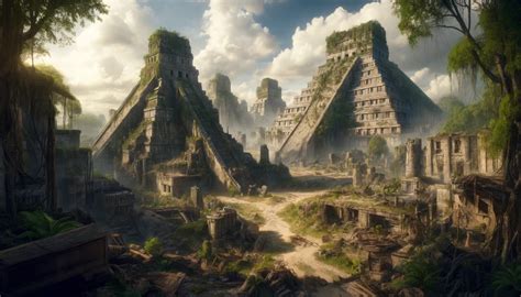 “The Maya Collapse - An Unexpected Downfall Amidst Celestial Observatories and Thriving Trade